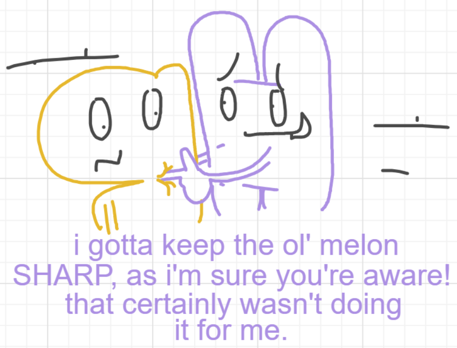 A panel from I've Been Everywhere, Man, episode nine of the Board Boards object show by Furretwalk/WalkingFurret.